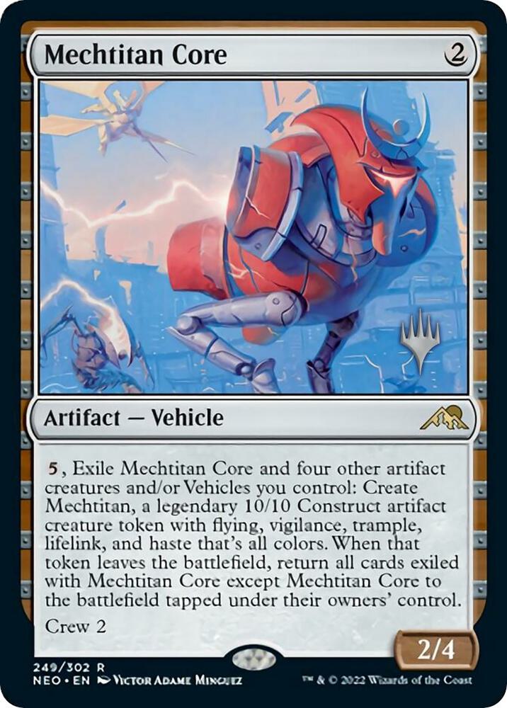 Mechtitan Core (Promo Pack: Kamigawa: Neon Dynasty)  - Foil | Good Games North