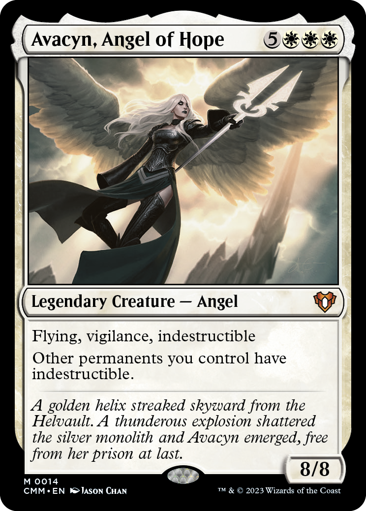 Avacyn, Angel of Hope [Commander Masters] | Good Games North