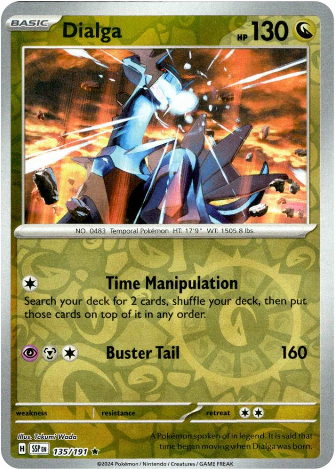 Dialga (135/191) [Scarlet & Violet: Surging Sparks] | Good Games North