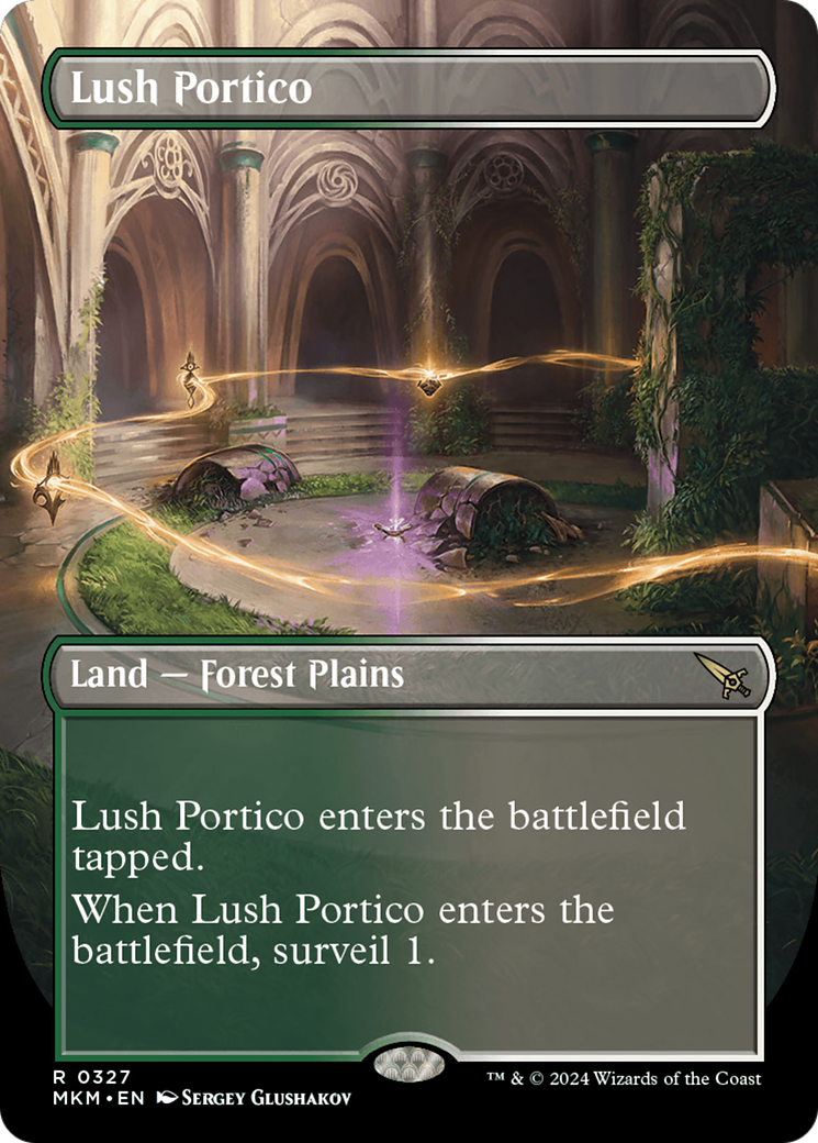 Lush Portico (Borderless) [Murders at Karlov Manor] | Good Games North