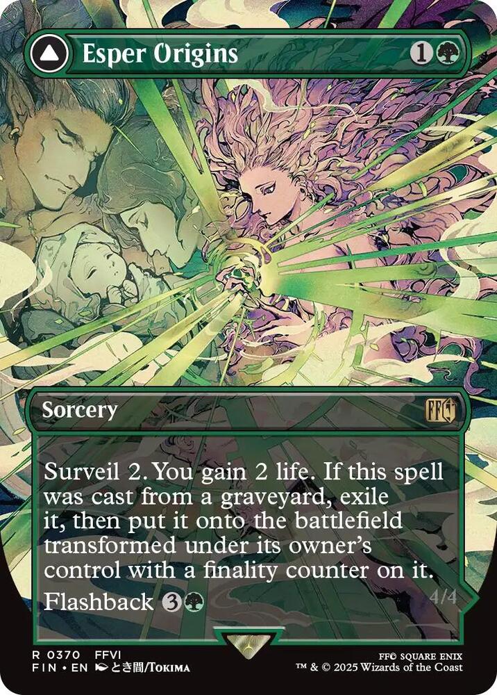 Esper Origins Borderless (FINAL FANTASY)  - Foil | Good Games North