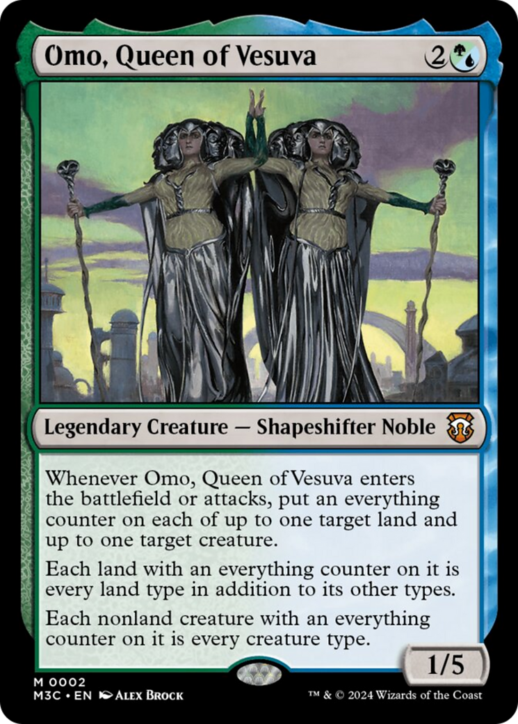 Omo, Queen of Vesuva [Modern Horizons 3 Commander] | Good Games North