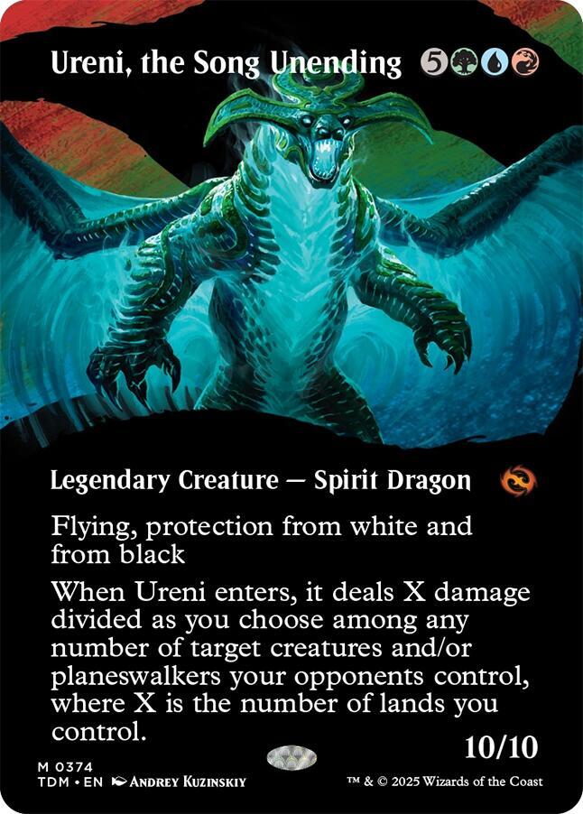 Ureni the Song Unending Borderless (Tarkir: Dragonstorm)  | Good Games North