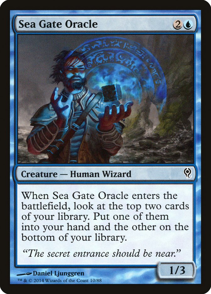 Sea Gate Oracle [Duel Decks: Jace vs. Vraska] | Good Games North