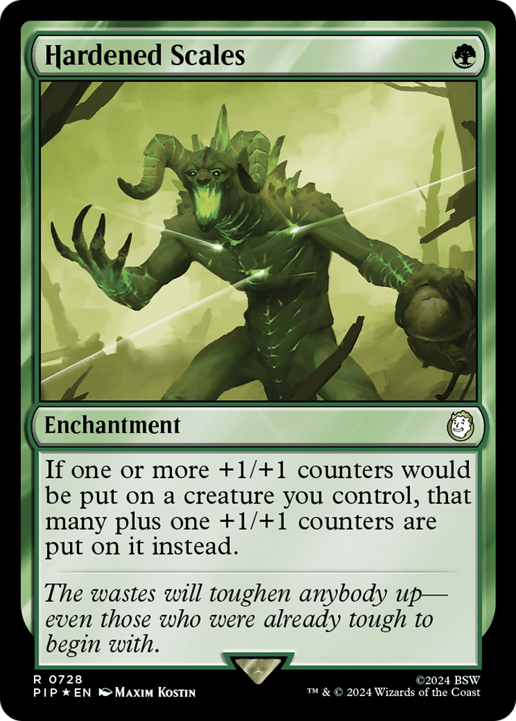 Hardened Scales (Surge Foil) [Fallout] | Good Games North