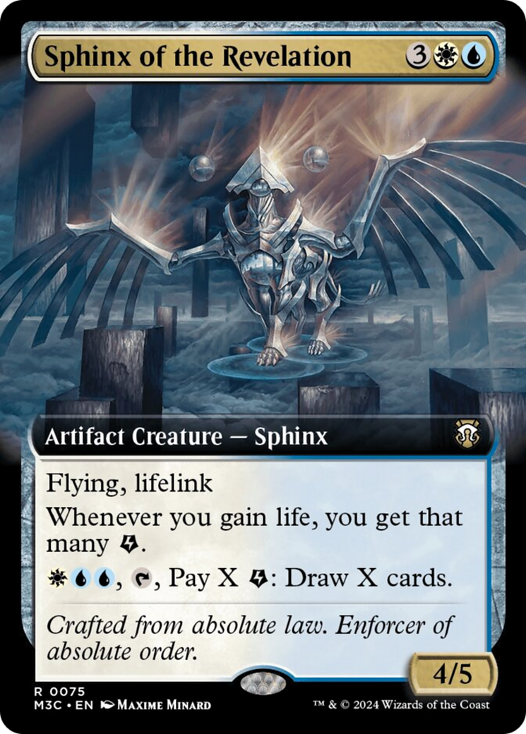 Sphinx of the Revelation (Extended Art) [Modern Horizons 3 Commander] | Good Games North