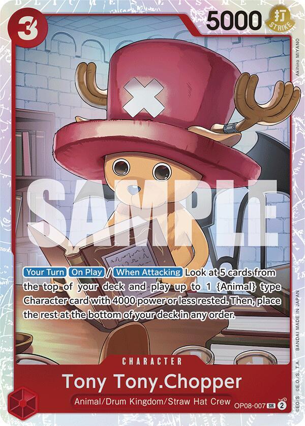 Tony Tony.Chopper OP08-007 (Two Legends)  - Foil | Good Games North