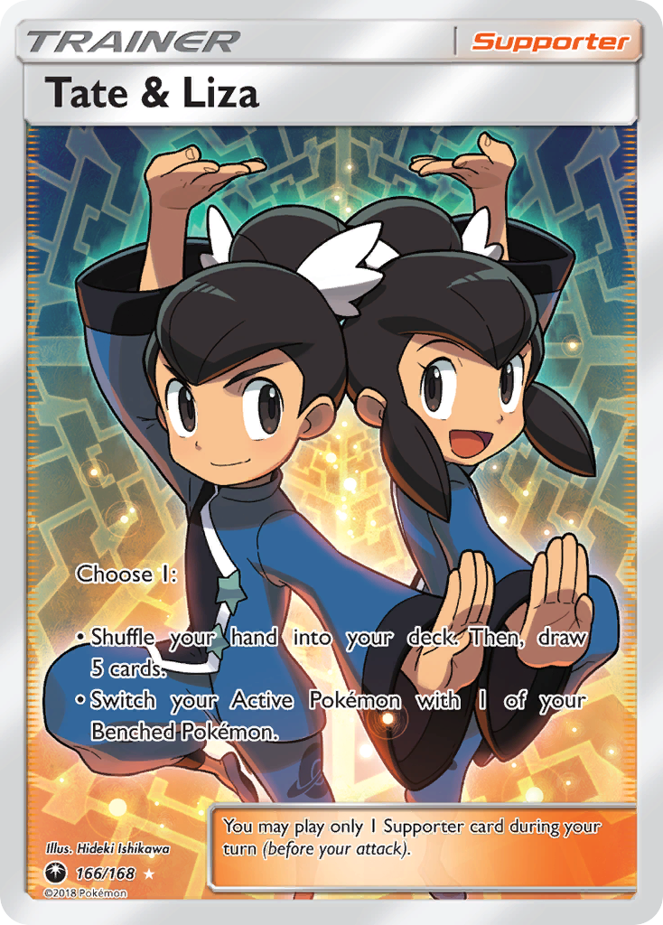 Tate & Liza (166/168) [Sun & Moon: Celestial Storm] | Good Games North