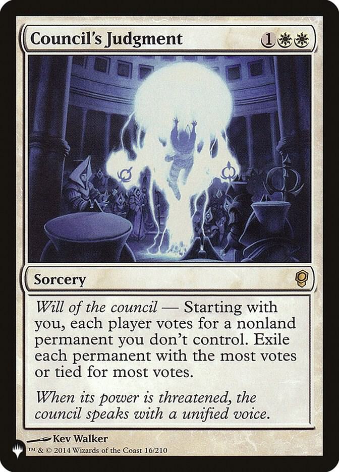 Councils Judgment (The List Reprints)  | Good Games North
