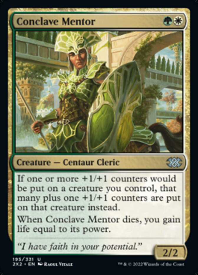Conclave Mentor [Double Masters 2022] | Good Games North