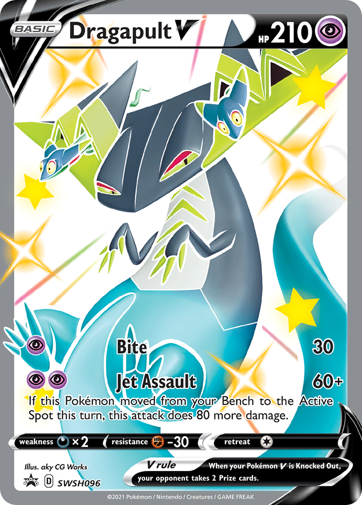Dragapult V (SWSH096) [Sword & Shield: Black Star Promos] | Good Games North