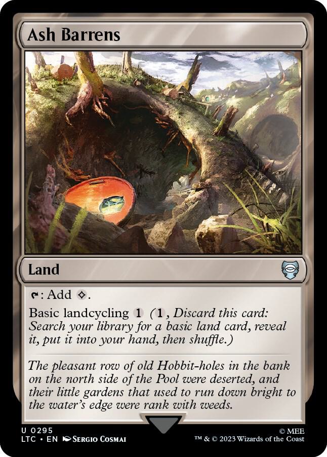 Ash Barrens (Commander: The Lord of the Rings: Tales of Middle-earth)  | Good Games North