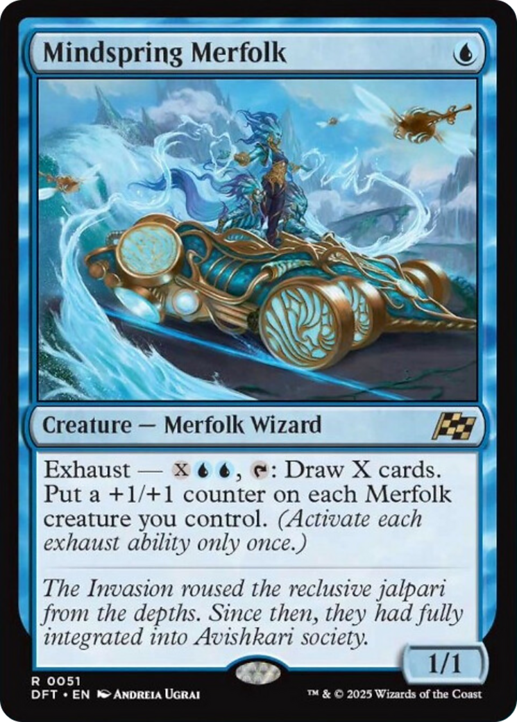 Mindspring Merfolk [Aetherdrift] | Good Games North