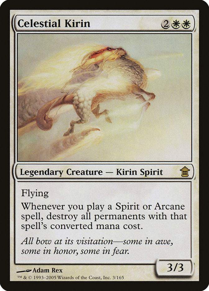 Celestial Kirin [Saviors of Kamigawa] | Good Games North