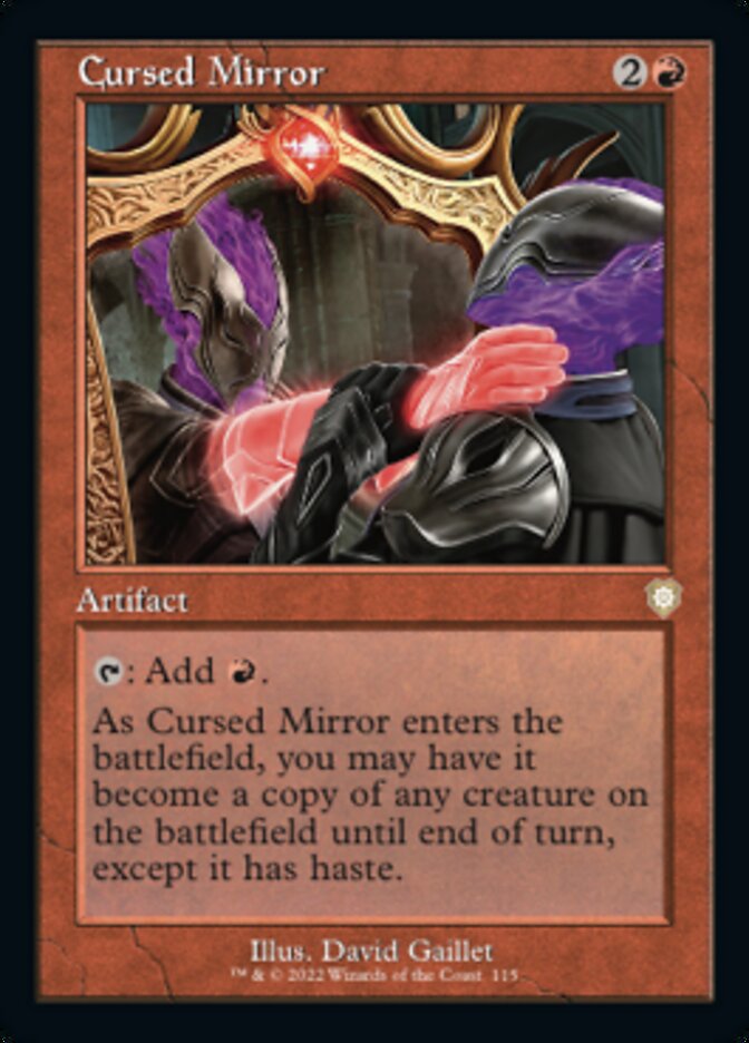 Cursed Mirror (Retro) [The Brothers' War Commander] | Good Games North