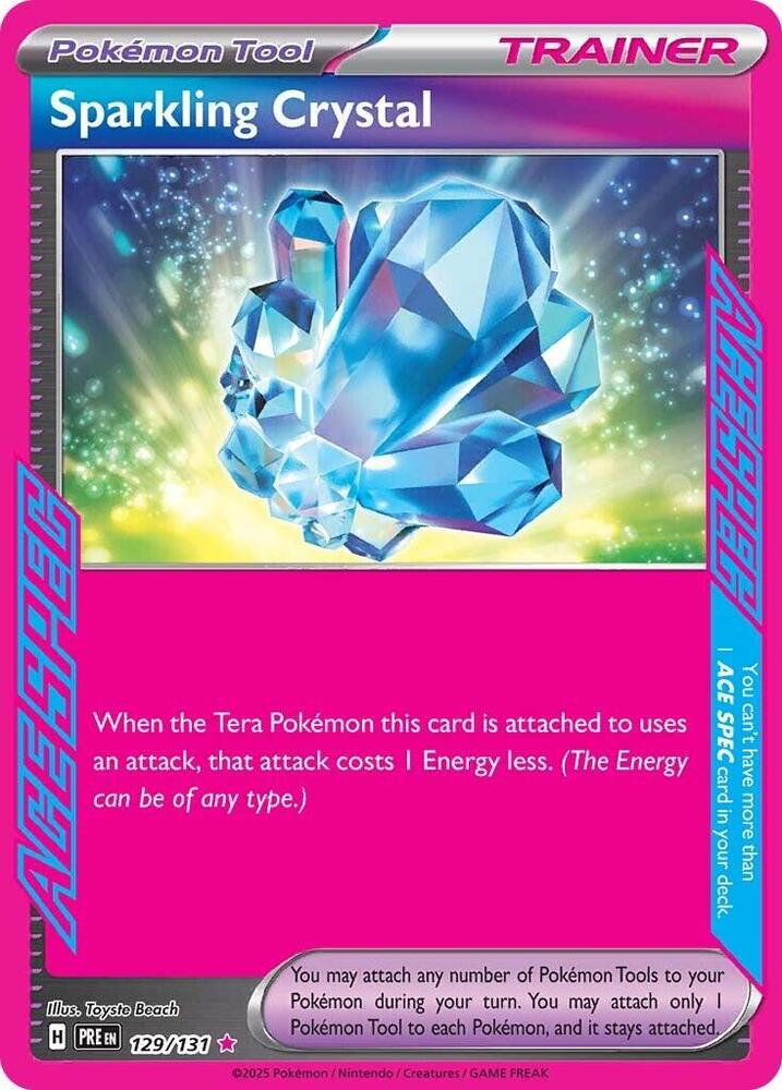 Sparkling Crystal 129/131 (SV: Prismatic Evolutions)  - Holofoil | Good Games North