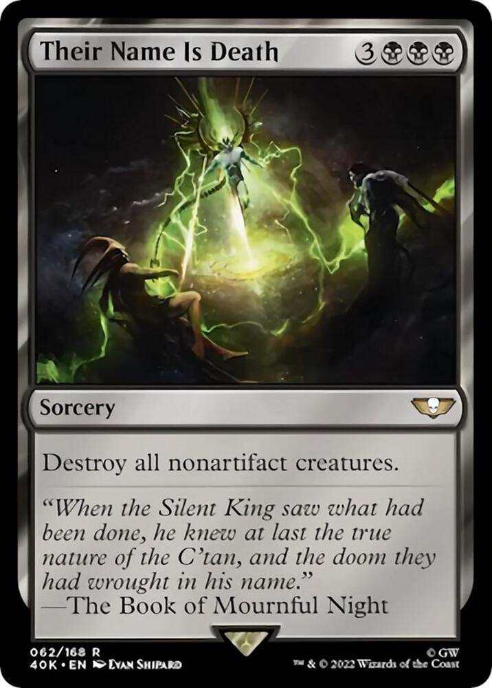 Their Name Is Death Surge Foil (Universes Beyond: Warhammer 40,000)  - Foil | Good Games North