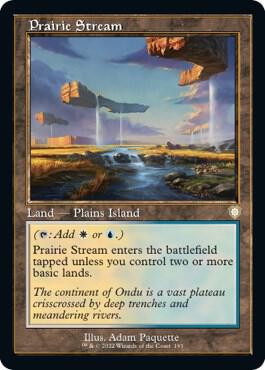 Prairie Stream Retro Frame 193/40 (Commander: The Brothers' War)  | Good Games North