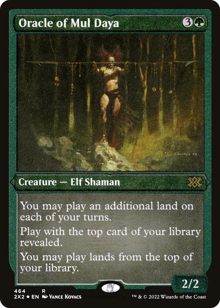 Oracle of Mul Daya Foil Etched (Double Masters 2022)  - Foil | Good Games North