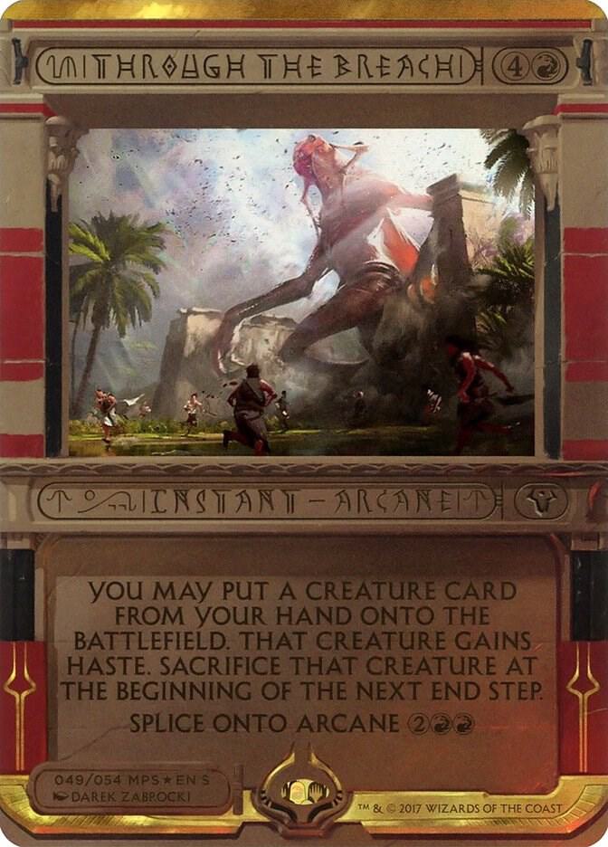 Through the Breach 49/54 (Masterpiece Series: Amonkhet Invocations)  - Foil | Good Games North