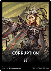 Corruption Theme Card [Phyrexia: All Will Be One Tokens] | Good Games North
