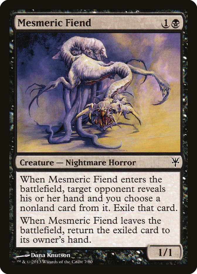 Mesmeric Fiend [Duel Decks: Sorin vs. Tibalt] | Good Games North