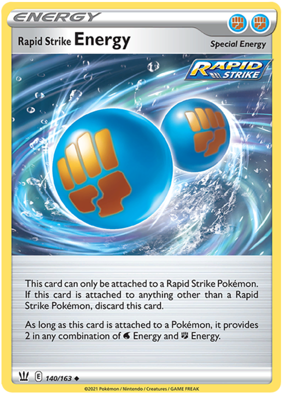 Rapid Strike Energy (140/163) [Sword & Shield: Battle Styles] | Good Games North
