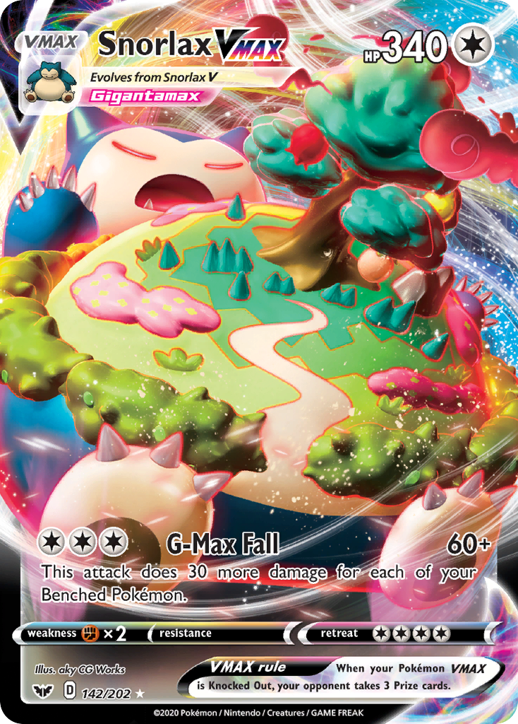 Snorlax VMAX (142/202) [Sword & Shield: Base Set] | Good Games North