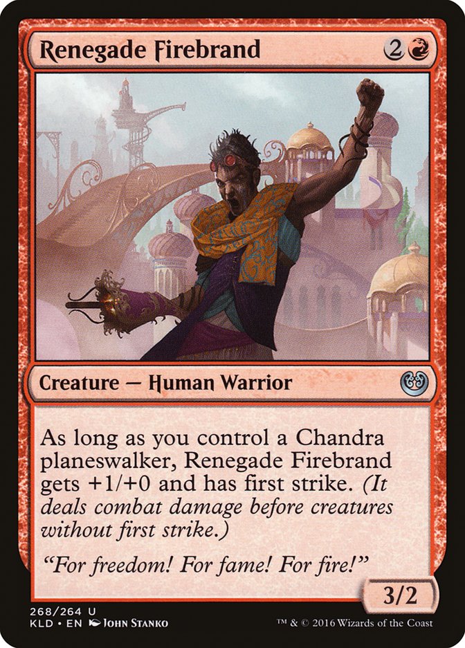 Renegade Firebrand [Kaladesh] | Good Games North