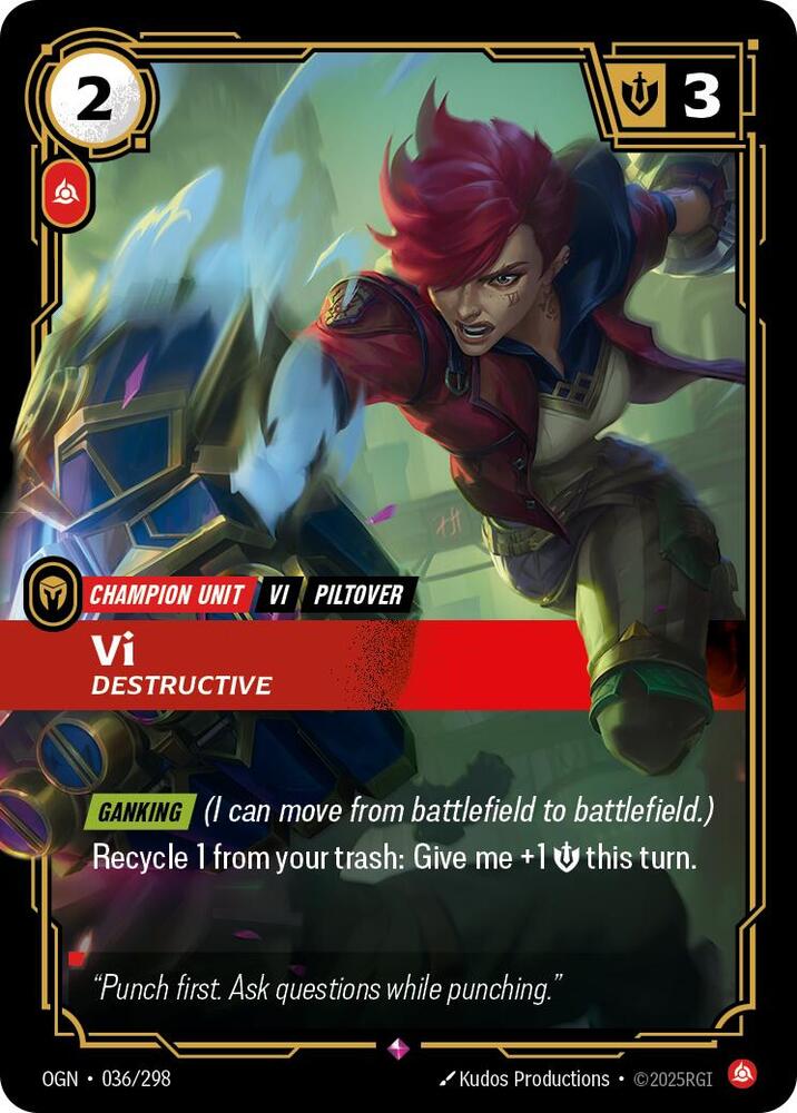 Vi Destructive (Origins)  - Foil | Good Games North