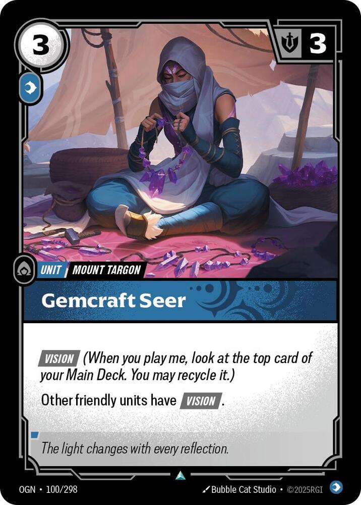 Gemcraft Seer (Origins)  - Foil | Good Games North