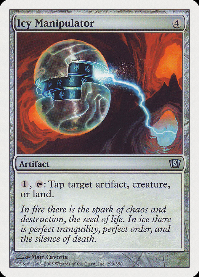 Icy Manipulator (9th Edition) [Oversize Cards] | Good Games North