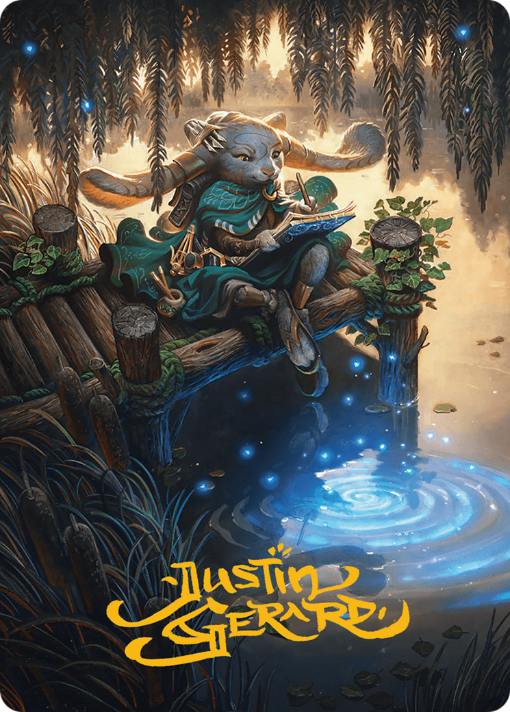 Tamiyo, Field Researcher Art Card (Gold-Stamped Signature) [Bloomburrow Art Series] | Good Games North