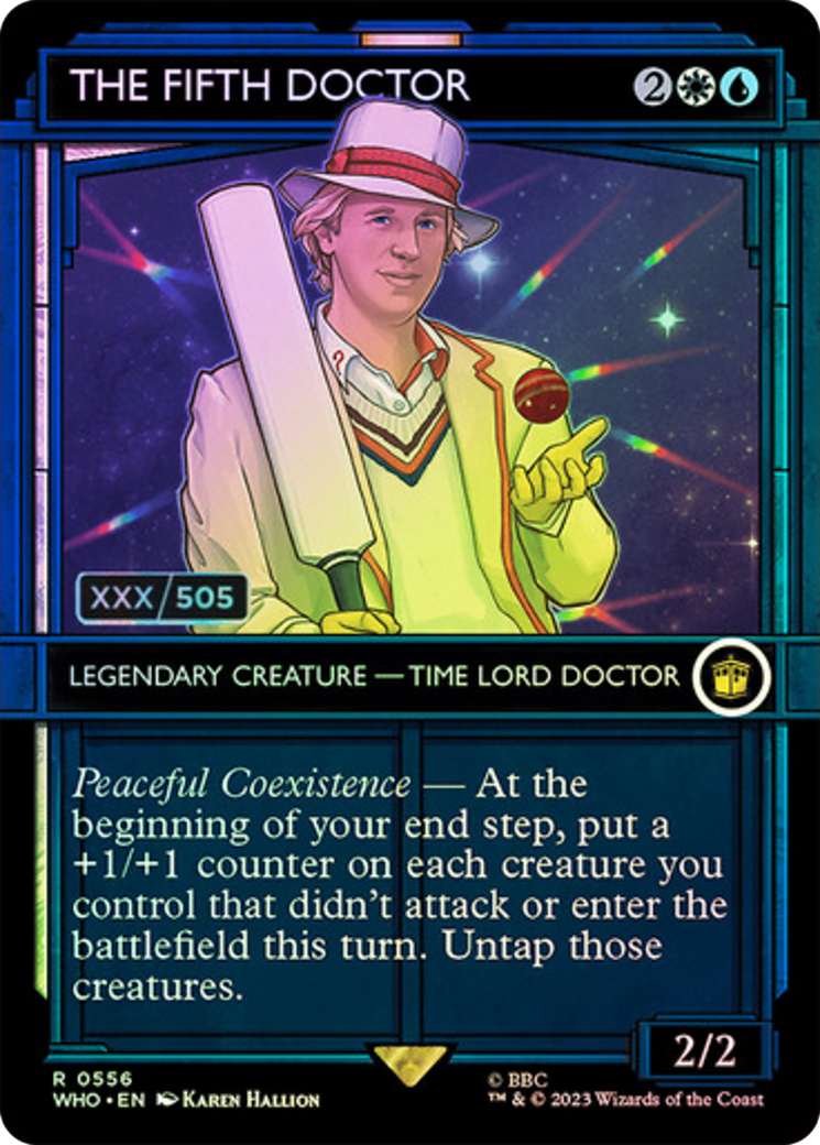 The Fifth Doctor (Serial Numbered) [Doctor Who] | Good Games North