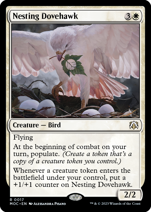 Nesting Dovehawk [March of the Machine Commander] | Good Games North