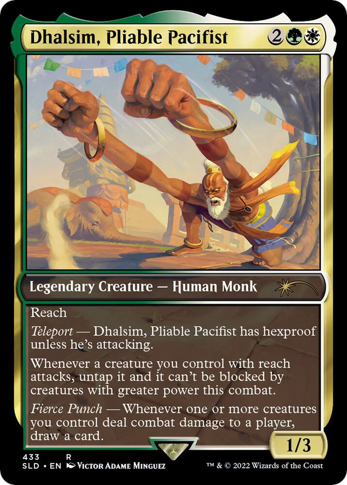 Dhalsim Pliable Pacifist (Secret Lair Drop Series)  - undefined | Good Games North