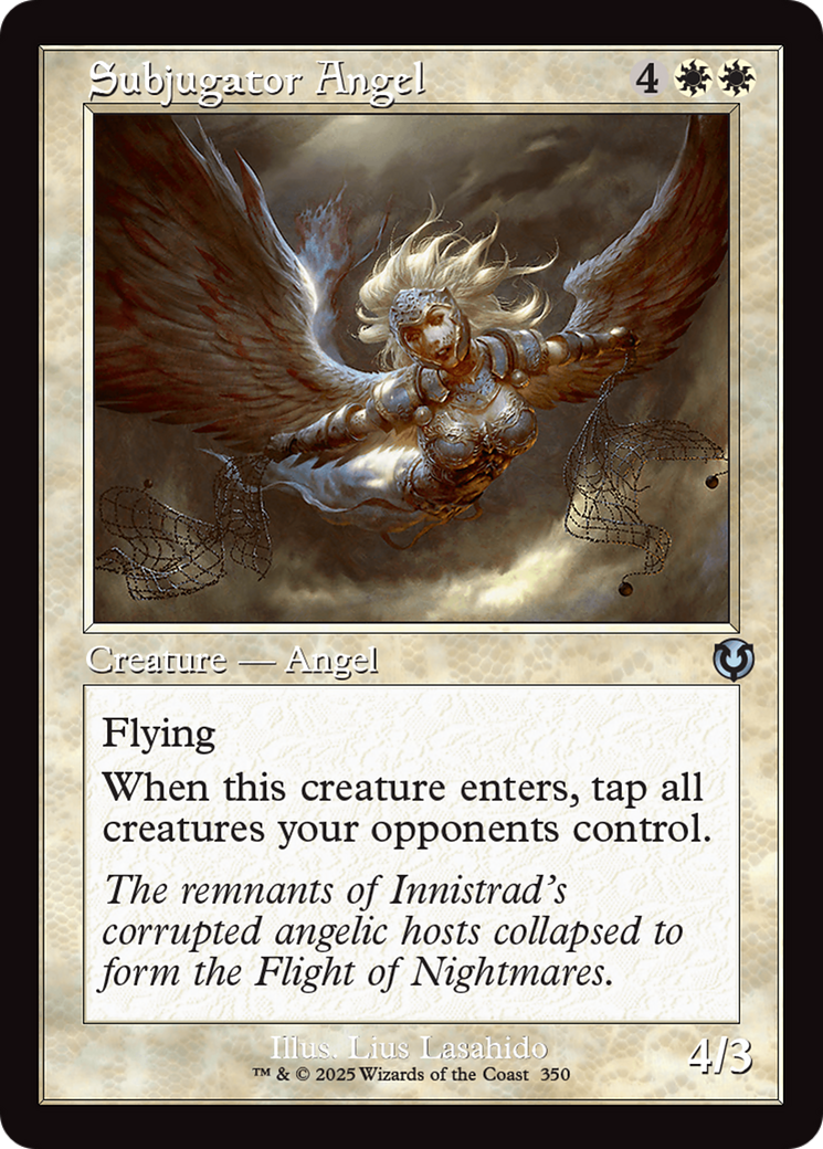 Subjugator Angel (Retro Frame) [Innistrad Remastered] | Good Games North
