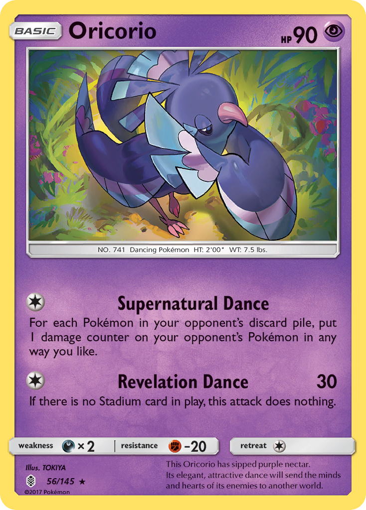 Oricorio (56/145) [Sun & Moon: Guardians Rising] | Good Games North