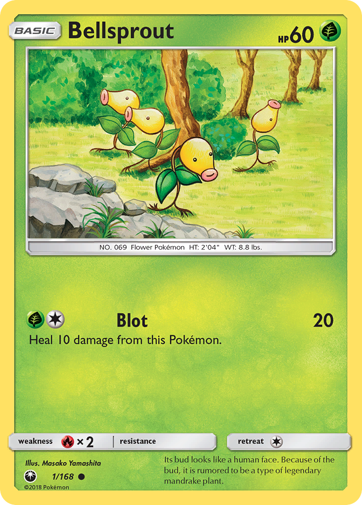 Bellsprout (1/168) [Sun & Moon: Celestial Storm] | Good Games North