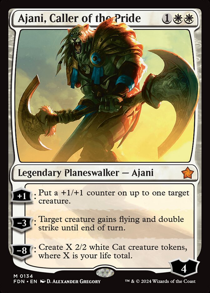 Ajani, Caller of the Pride (Foundations)  | Good Games North