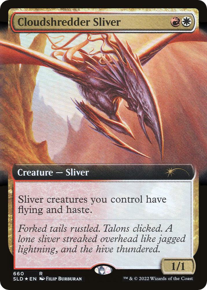 Cloudshredder Sliver Extended Art (Secret Lair Drop Series)  - Foil | Good Games North