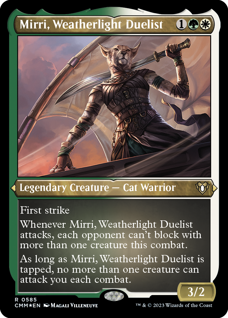 Mirri, Weatherlight Duelist (Foil Etched) [Commander Masters] | Good Games North