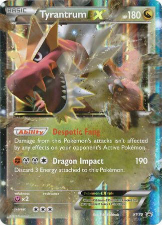Tyrantrum EX (XY70) (Jumbo Card) [XY: Black Star Promos] | Good Games North
