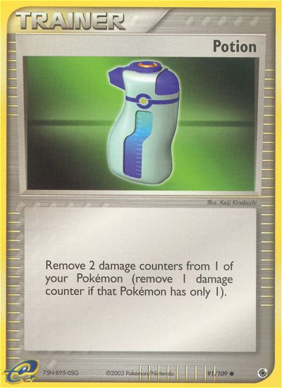 Potion (91/109) [EX: Ruby & Sapphire] | Good Games North