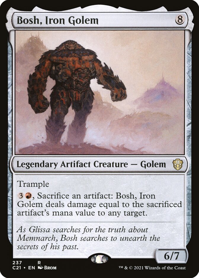 Bosh, Iron Golem (Commander 2021)  | Good Games North