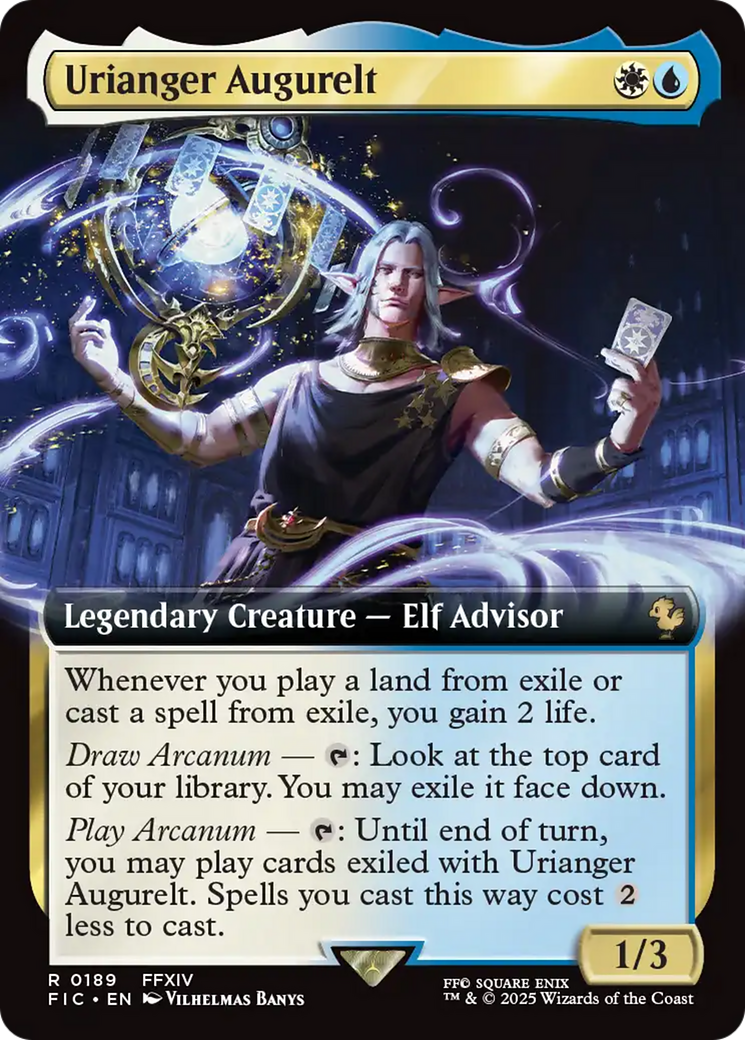 Urianger Augurelt (Extended Art) [FINAL FANTASY Commander] | Good Games North