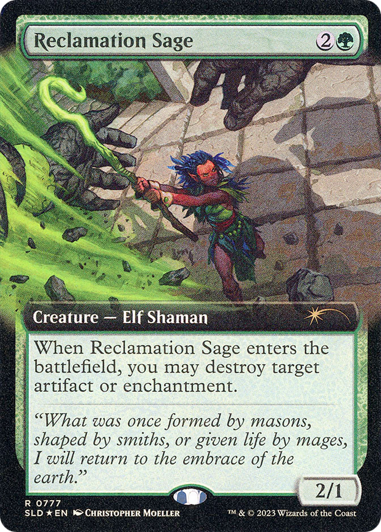 Reclamation Sage (Extended Art) [Secret Lair Drop Series] | Good Games North