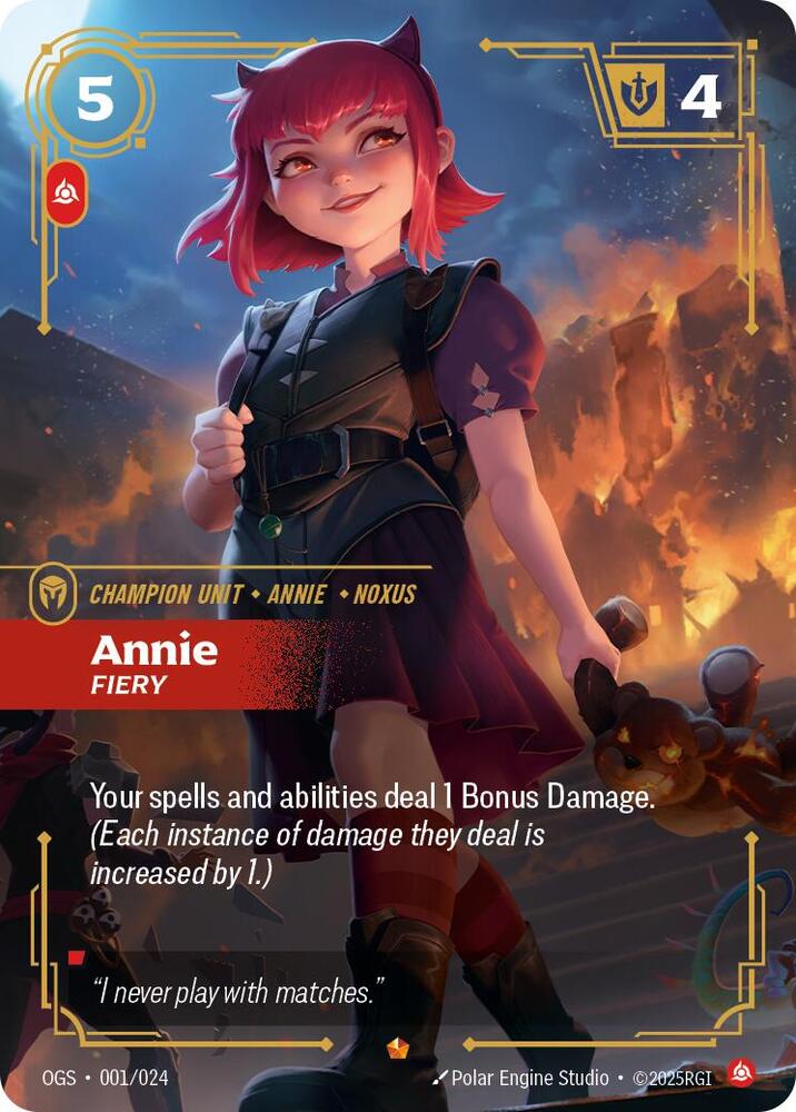 Annie Fiery (Origins: Proving Grounds)  | Good Games North