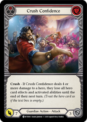 Crush Confidence (Red) [U-WTR063] (Welcome to Rathe Unlimited)  Unlimited Rainbow Foil | Good Games North