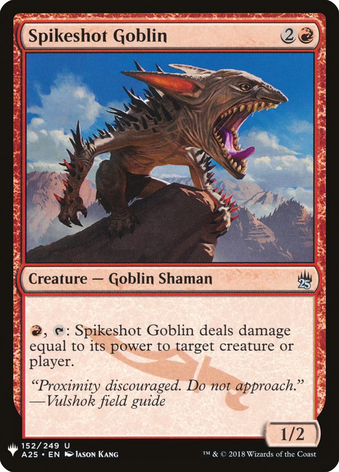 Spikeshot Goblin [Mystery Booster] | Good Games North